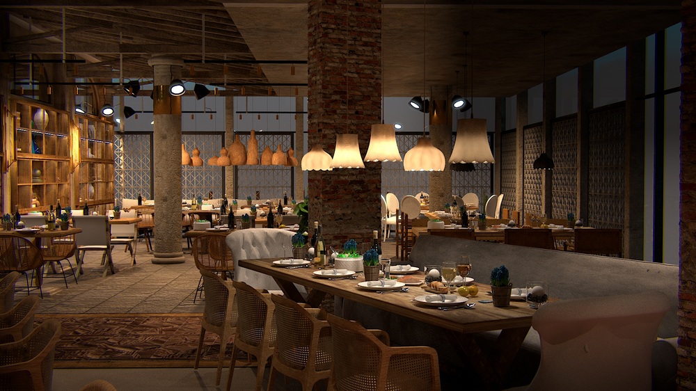 ATTIC restaurant- Architectural & Interior Design Office | Greece